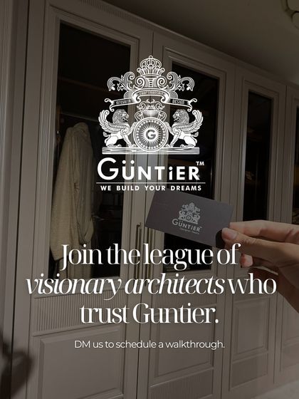 Join the league of visionary architects who trust Guntier for seamless execution and premium quality.