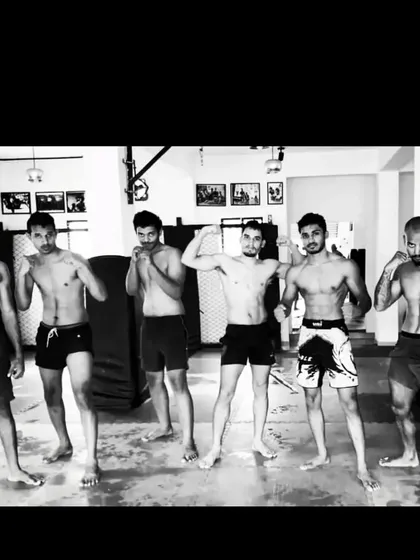 A throwback to a 2018 kickboxing training camp. Learning from experienced fighters like Srikant Sekhar has been a huge part of my growth.