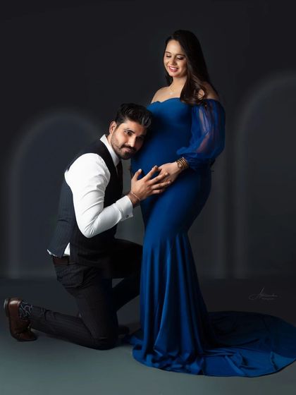 Abhinandan Photography - Maternity Photography Elegant Gown Portraits photo 45