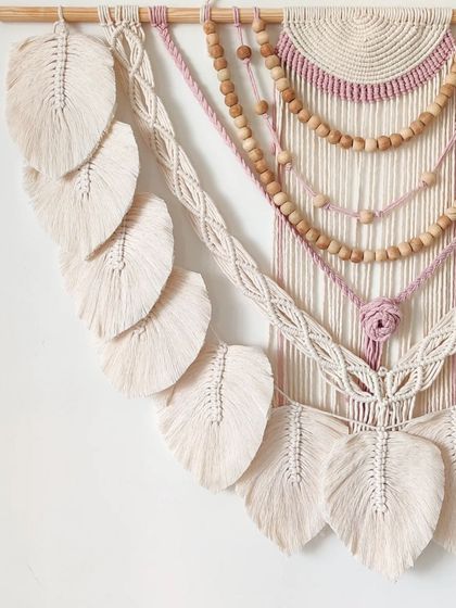 Shikha Agarwal - Custom Macrame & Crochet Home Decor Large Statement Wall Hangings photo 47