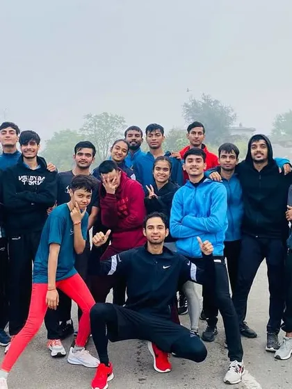 Another shot of our team, united and strong after completing their outdoor training.
