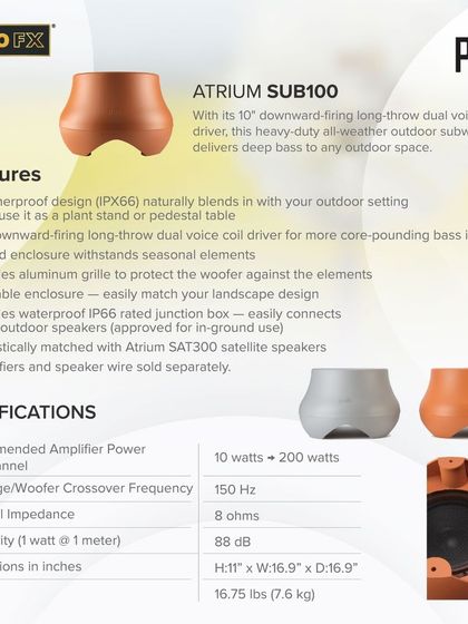 Pro FX - Outdoor Audio Systems Landscape & Garden Audio Systems photo 4