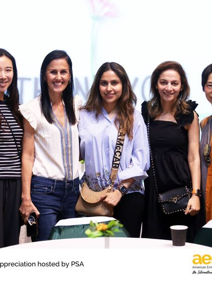 Our PSA shows its gratitude to our incredible faculty and staff with a Staff Appreciation Brunch. Over 90 parent volunteers contribute food, entertainment, and even massages to thank the people who support our children every day.