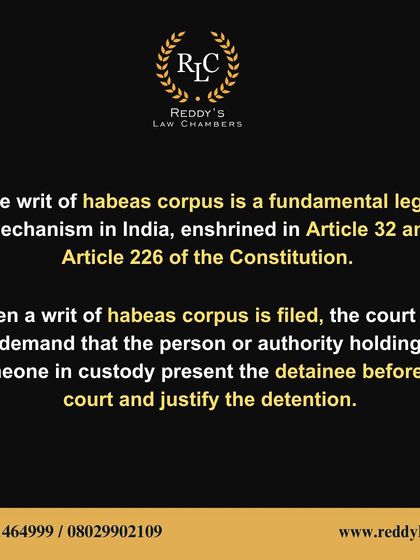 The writ of Habeas Corpus is a powerful tool to challenge illegal detention. This series explains what it is, who can file it, and how it protects your fundamental right to liberty under the Indian Constitution.