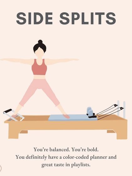 Do you love "Side Splits"? Then you're balanced, bold, and probably have a color-coded planner. You have great taste in playlists and an eye for alignment.