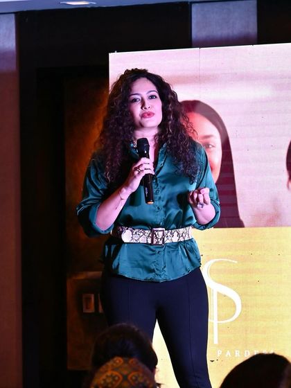 Speaking to a group of dynamic women at a leadership workshop. My goal is to provide them with the tools to build credibility and project their skills with honesty and impact.