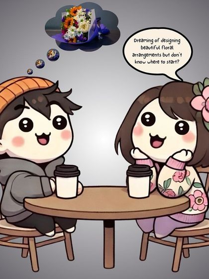 Dreaming of designing beautiful arrangements but don't know where to start? My online course is the perfect first step into the world of floral design.