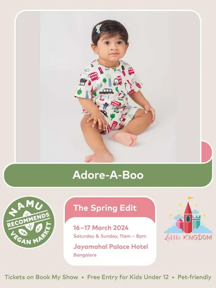 Adore-A-Boo offers cute and comfortable outfits for babies and toddlers, like this printed romper.