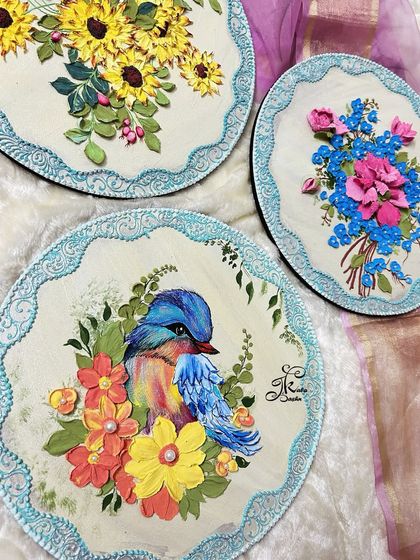 Jashn-e-Kala by Sakshi - Custom Russian Sculpture Decor Wall Art: Birds, Blooms & Whimsy photo 19