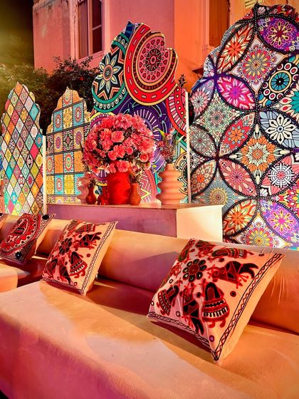 Vibrant Mehendi & Haldi Ceremonies photo 24