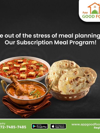 Take the stress out of meal planning with our subscription program. We deliver satisfying and diverse meals like paneer butter masala and chicken curry, so you can just relax and eat.