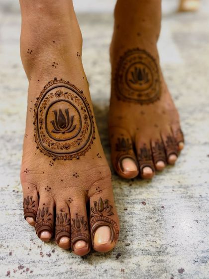 Mitali - Mehendi for Special Occasions Beautiful Henna for Feet photo 6