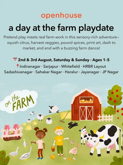 Stay updated with our upcoming events. These posters give you a peek into the exciting, themed playdates we have planned, from Peter Rabbit's Garden Party to a Brik Oven Pizza Making day.