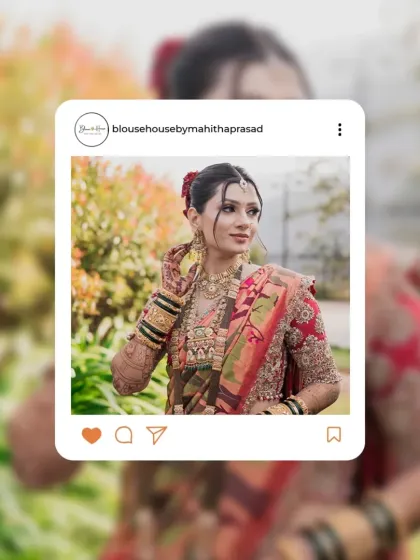 Blouse House by Mahitha Prasad - Custom Blouse Design & Embroidery Muhurtham Masterpieces: The Bridal Edit photo 27