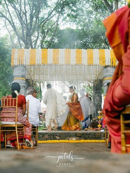 Petals - Wedding Decoration & Styling Timeless South Indian Mandaps photo 9