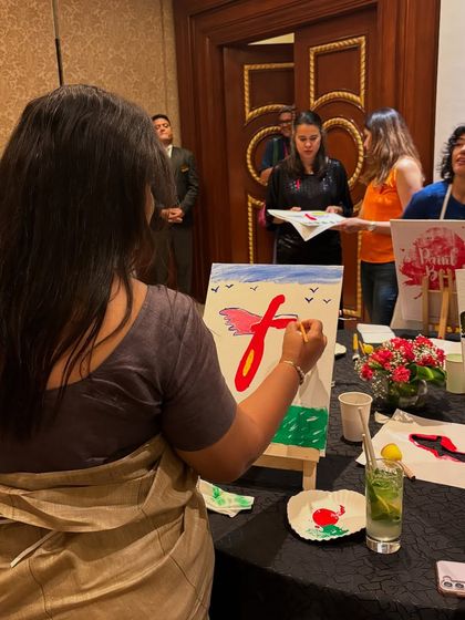 Paint Bar - Corporate Events & Team Building Big Names, Big Fun: Brand Collaborations photo 22