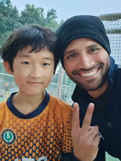 Farewell to Siwan, who is returning to Korea. He was an inspiration to us all for two years, and he will always be part of our football family.