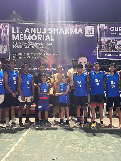 Our affiliated SSA Club team after securing the runner-up position in the FBL Season 2 tournament.