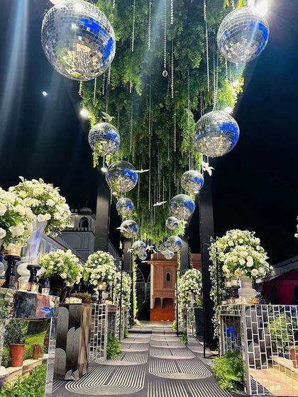 Nirvana Event and Decor - Wedding Planning & Thematic Decoration Glamorous Sangeet, Cocktail & Reception Nights photo 5