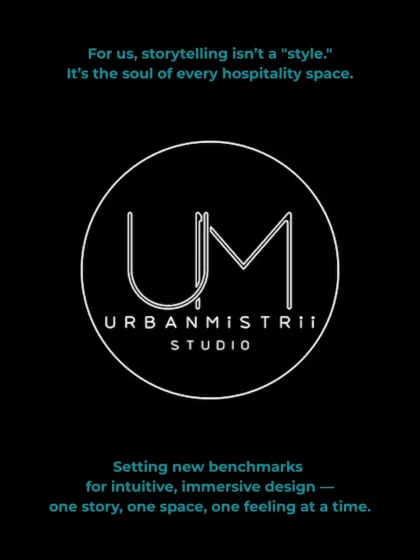 For us, storytelling is not a "style." It is the soul of every hospitality space. We are setting new benchmarks for intuitive, immersive design, one story, one space, one feeling at a time.