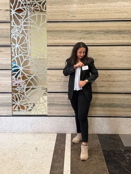 Switching to boss vibes for a corporate networking event. Confidence is the best outfit you can wear.