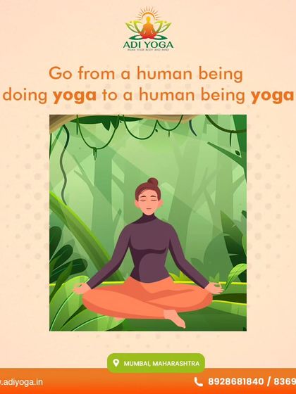 My goal is to help you transform from a human being doing yoga to a human being embodying yoga. It's a way of life.