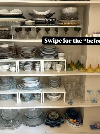 An organized crockery cabinet prevents breakage and makes setting the table quick and easy for your staff. I use simple tools like shelf risers to create designated spots for every set, protecting your valuable dinnerware while making it fully accessible.