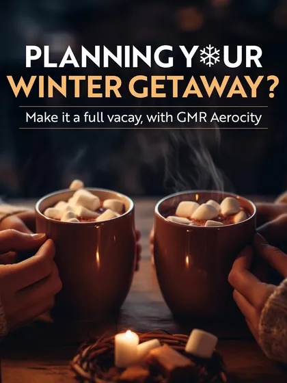 Planning a cozy winter getaway? Imagine warming up with a delicious cup of hot chocolate with marshmallows after a day of exploring, all within the comfort of our destination.