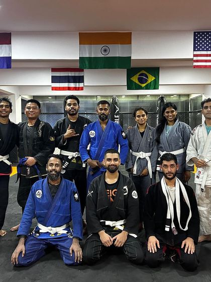 Another strong turnout for our Gi Jiu-Jitsu class. The team is looking sharp and focused, ready to put in the work.