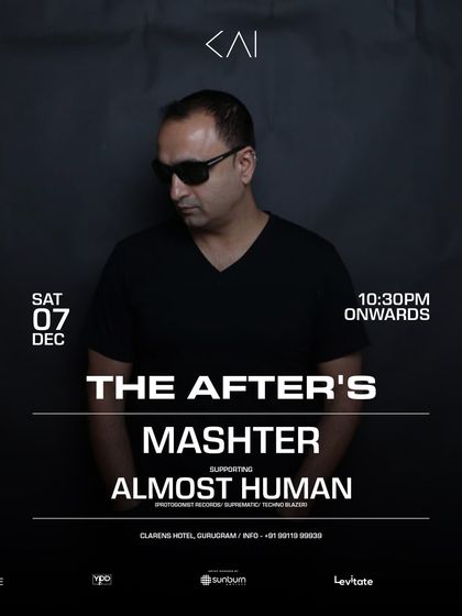 My supporting act poster for the Almost Human gig at The Kai Room. This venue has one of the best sound systems, making it a pleasure to play.