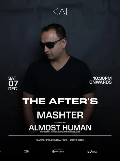 My supporting act poster for the Almost Human gig at The Kai Room. This venue has one of the best sound systems, making it a pleasure to play.