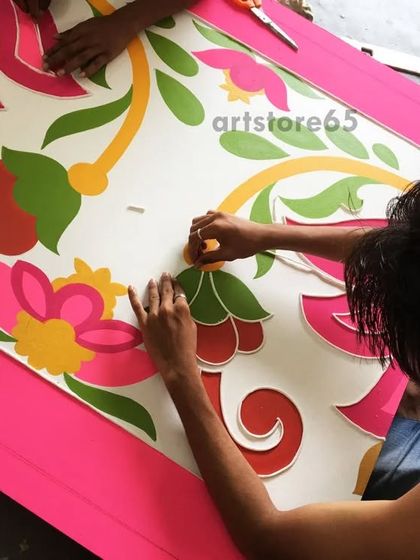 Artstore65 - Lippan Art Modern Floral & Botanical Motifs photo 4