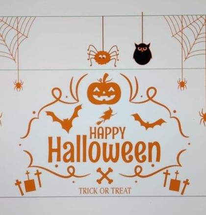 The design file for our custom Halloween boxes. We handle everything from concept and design to sourcing and delivery, even on a tight deadline.