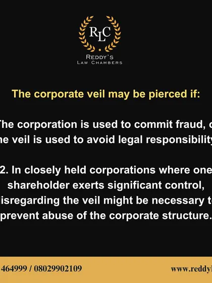 The corporate veil is not absolute. Courts can "pierce" it if the corporation is used to commit fraud or evade legal responsibilities, holding the owners personally liable.