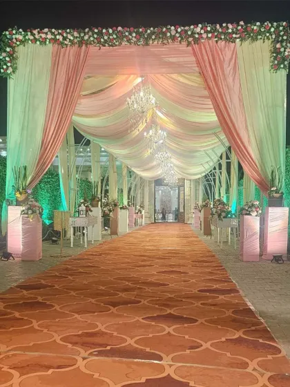The Wedding Crowns by Mamta Dua - Full Wedding Planning Breathtaking Entrances & Aisles photo 4