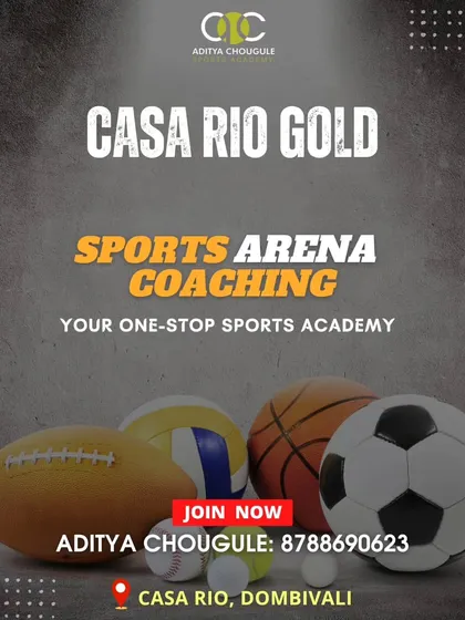 Our Casa Rio Gold location is a one-stop sports academy. We offer coaching for a variety of sports including basketball, volleyball, and football.