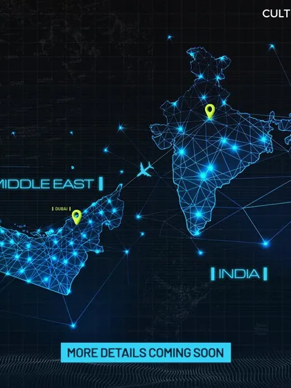 The official announcement of our expansion into the Middle East. This graphic marks a new chapter for us as we take our brand of curated event experiences from India to Dubai.