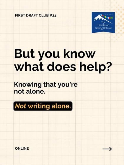 The most powerful tool against writer's block is knowing you're not alone. Our community ensures you are always writing with support, not in isolation.