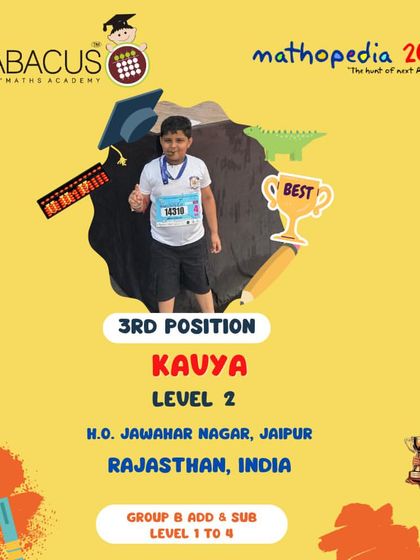 Abacus D Maths Academy - Educational Franchise & Teacher Training Mathopedia: Our Annual Competitions photo 76