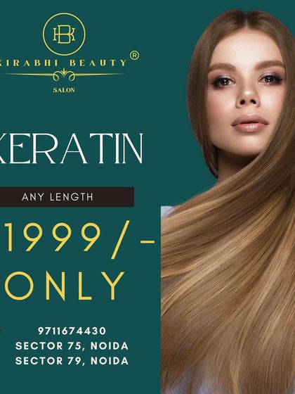 Take advantage of our exciting offer on Keratin treatments. It's a great way to get smooth, frizz-free hair at a special price.