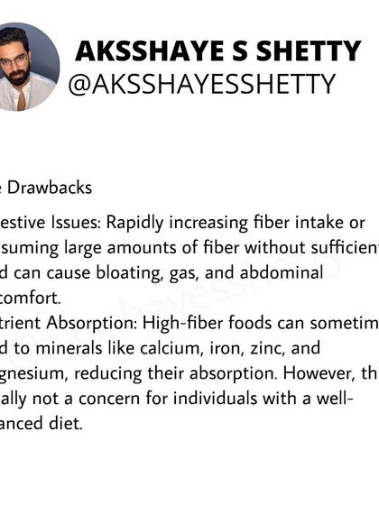 Fiber is essential for digestive health, weight control, and blood sugar regulation. I explain the benefits, recommended daily intake, and potential drawbacks of overconsumption for a balanced approach.
