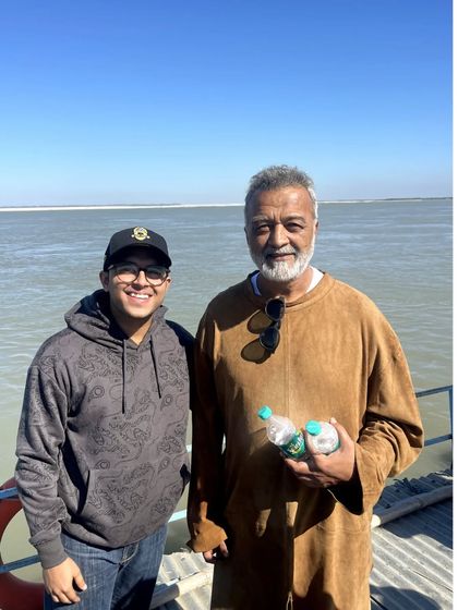Another great moment with Lucky Ali. Opening for him has been a highlight of my career, and I've learned so much from the experience.