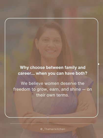Why should you have to choose between family and a career? I believe women deserve the freedom to have both. Our program empowers you to grow, earn, and shine on your own terms.