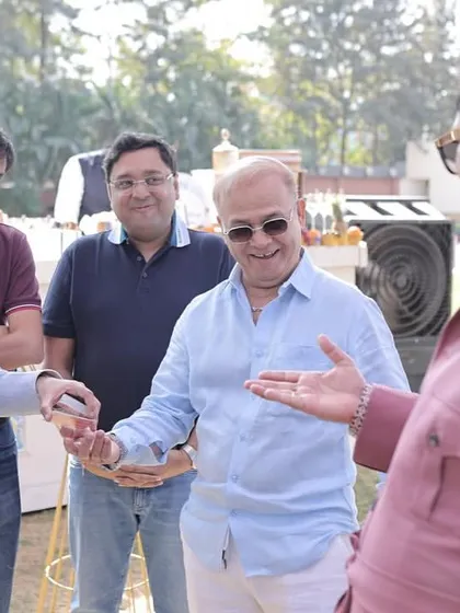 Sharing a laugh with guests of all ages at a wedding in Indore. My goal is to create a fun and inclusive atmosphere where everyone can experience a sense of wonder.