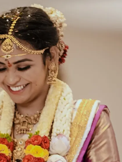 This beautiful, candid smile is everything. My goal is to make the getting-ready process so calm and enjoyable that you feel nothing but happiness on your big day.