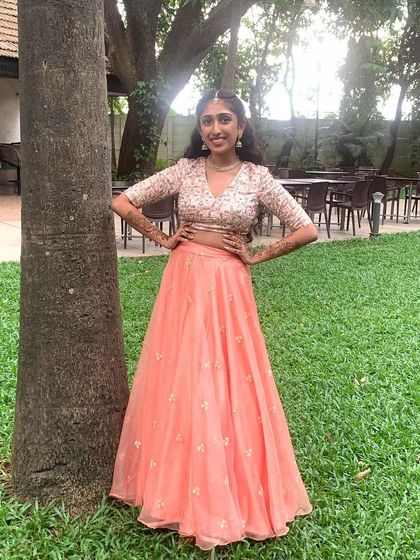 Angi Studio - Custom Indo-Western & Party Wear Crop Top & Skirt Ensembles photo 5