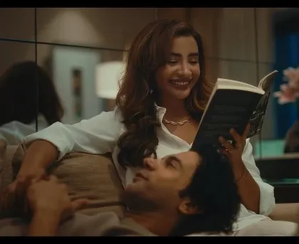A heartwarming moment from the Tanishq Valentine's campaign featuring soulmates Rajkummar Rao and Patralekhaa. I styled them in comfortable, elegant loungewear to create a feeling of authentic connection, letting their chemistry and the beautiful jewelry shine.