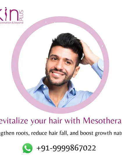 Mesotherapy is a powerful tool for revitalizing hair. It strengthens roots, reduces hair fall, and boosts natural growth, giving your hair the targeted care it deserves.