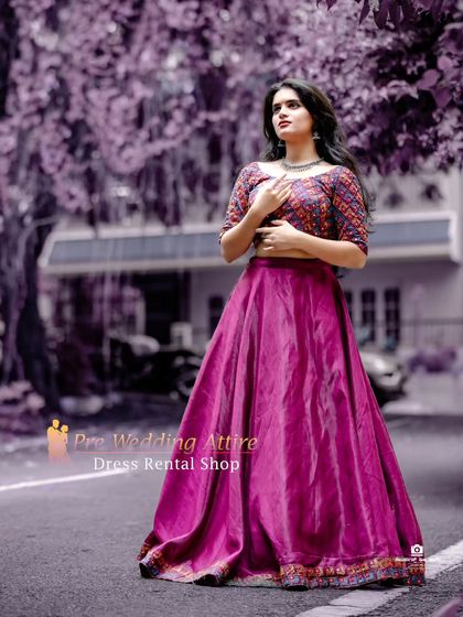 Pre Wedding Attire - Pre-Wedding Outfit Rental Regal Lehengas & Skirt Sets photo 46