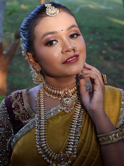 The complete ensemble is perfect for anyone wanting to celebrate their cultural heritage during a wedding or festival.